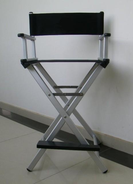 铝合金高脚折叠化妆椅、铝合金折叠椅、折叠化妆椅、户外折叠导演椅