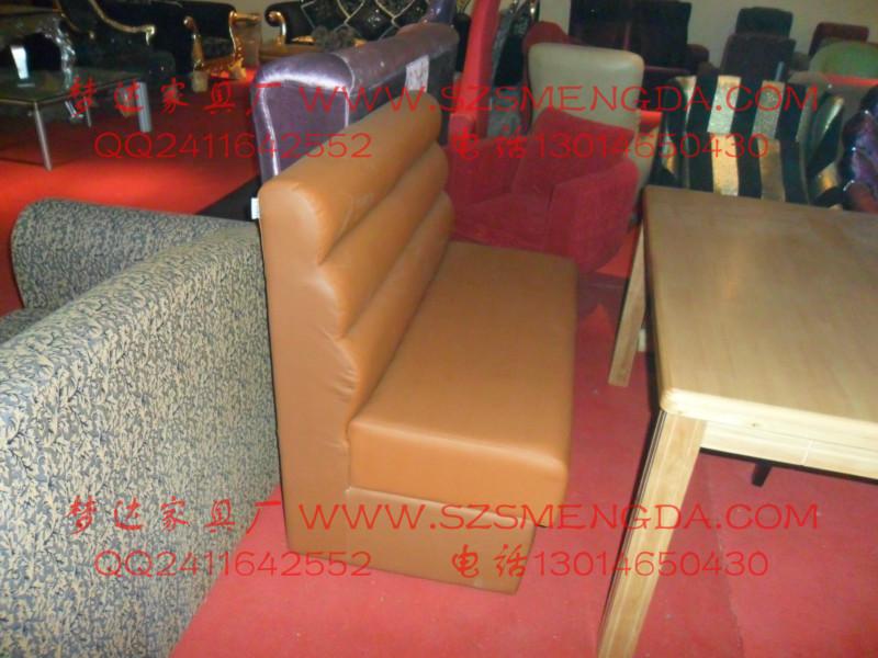供应用于布艺的郑州定制西餐厅咖啡厅甜点店沙发双人实惠卡座沙发桌椅组合