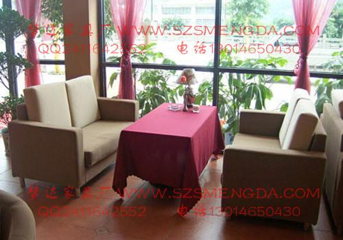 供应用于皮革的郑州咖啡厅沙发 奶茶店 靠墙卡座西餐厅茶餐厅简约北欧沙发桌椅组合