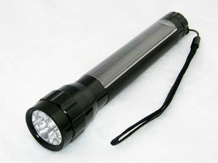 供应太阳能LED创意礼品照明手电筒