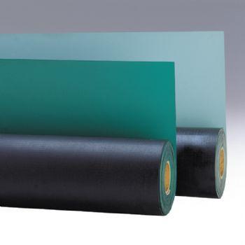 高温绝缘垫，橡胶板地垫，台垫，绿色静电皮，黑色静电台布
