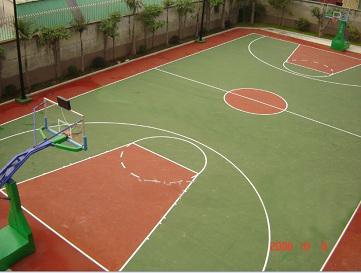 深圳标准篮球架供货网球场图片设计