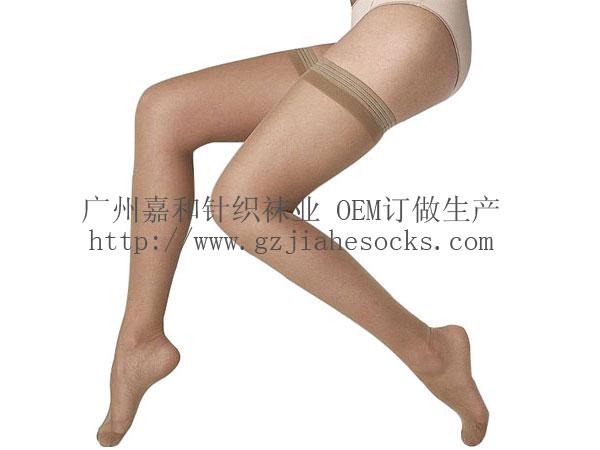 广州涤纶丝袜子加工厂 肉丝中筒丝袜 超薄长筒丝袜 低价丝袜定制