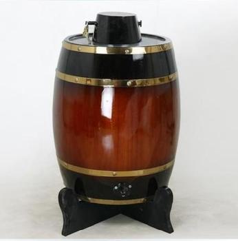 供应新疆木质酒桶可以装白酒的木酒桶，10L 25L75L 等规格价格