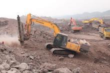 供应现代挖掘机出租承接大小土石方挖掘混凝土破碎
