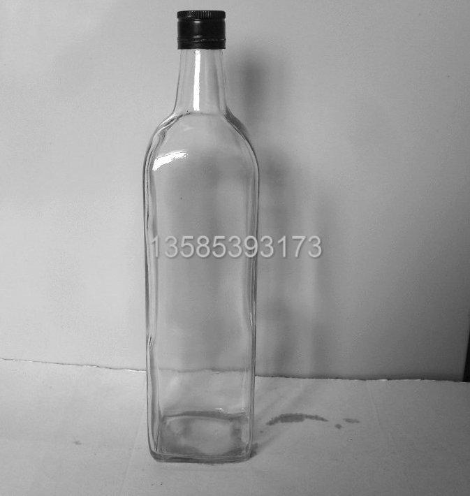 1升2斤橄榄油瓶 750ml1000ml橄榄油玻璃瓶图片