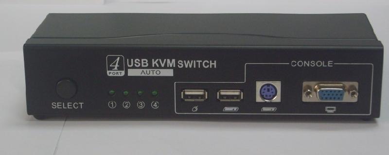 供应KVM制造商4台主机一台显示器