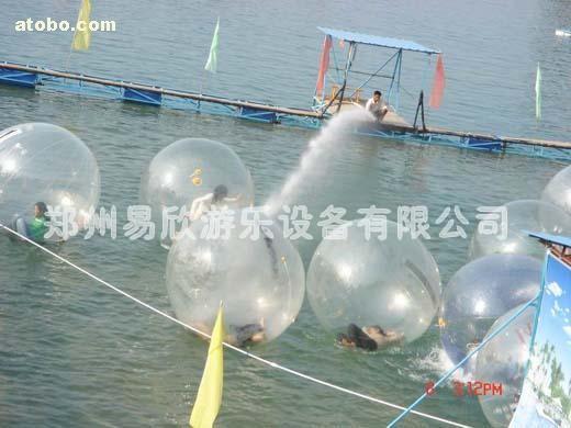 河南郑州易欣生产水上步行球批发