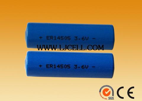 供应水表气表专用锂亚电池ER14505 3.6V电池