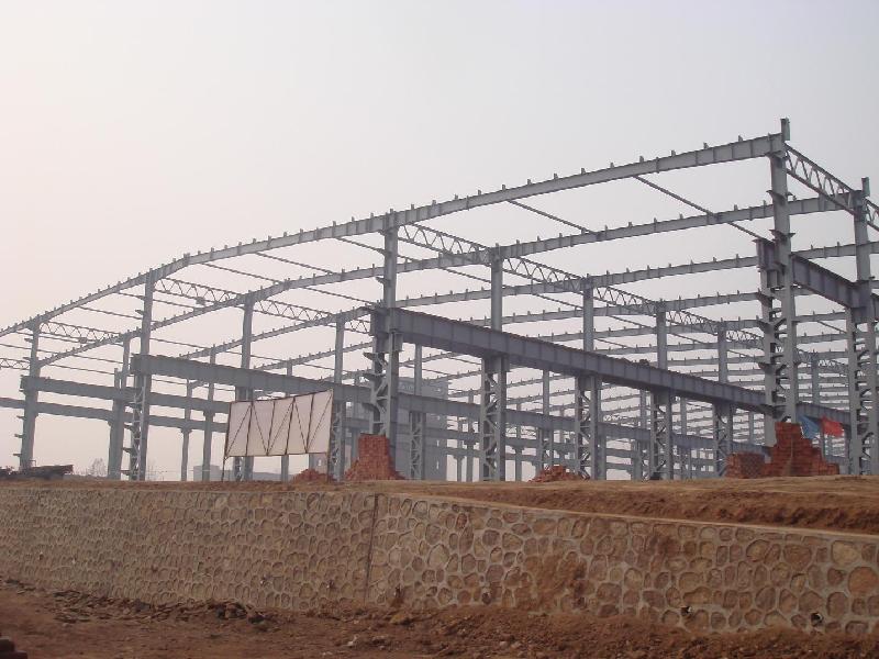 建筑钢结构工程，广东钢结构厂房施工公司，钢结构建筑总承包，钢结构工程图片