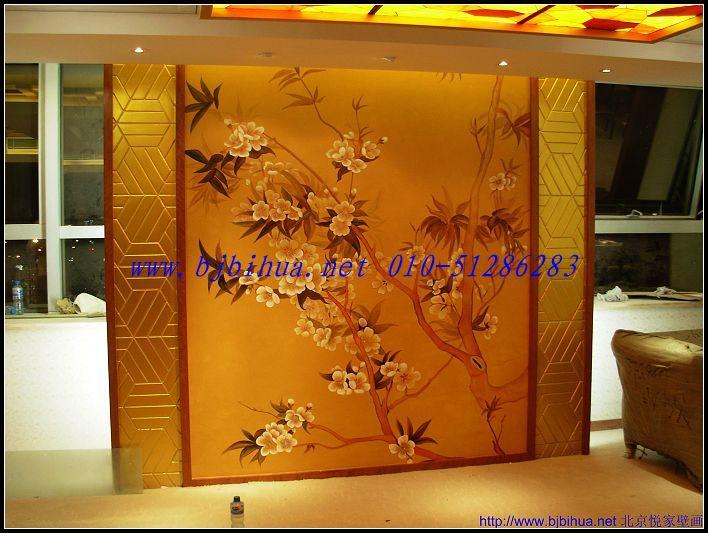 北京市承接手绘丝绸壁纸业务厂家承接手绘丝绸壁纸业务