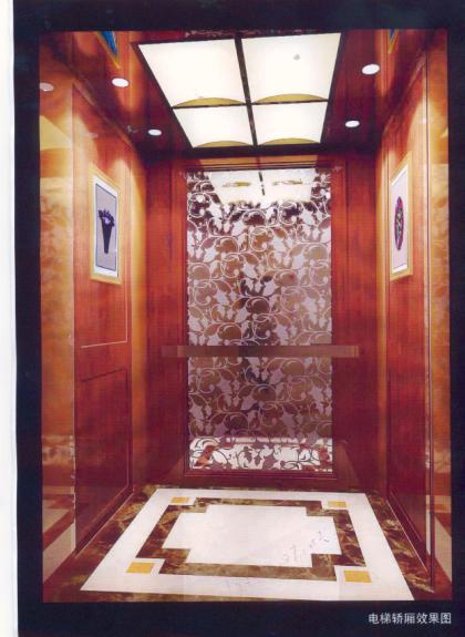 供应彩色不锈钢红色蚀刻电梯装饰板图片