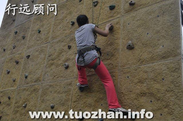 扬州拓展训练之攀岩体能锻炼的介绍批发
