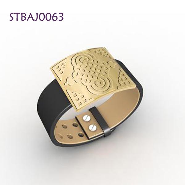供应穿戴式保健加磁智能数码NFC手环厂不锈钢首饰钛钢手镯加工生产开发家