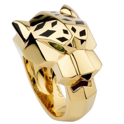 供应卡地亚钨金豹子头戒指加工生产批发 钛银珠保健磁疗戒指手环加工生产图片