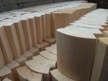 河北最大的红松木空调木托/化工管道支架木块生产厂家