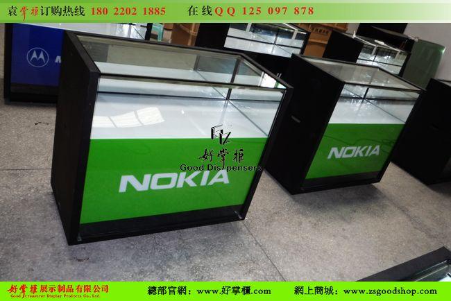 供应诺基亚手机柜台厂家最新款手机柜