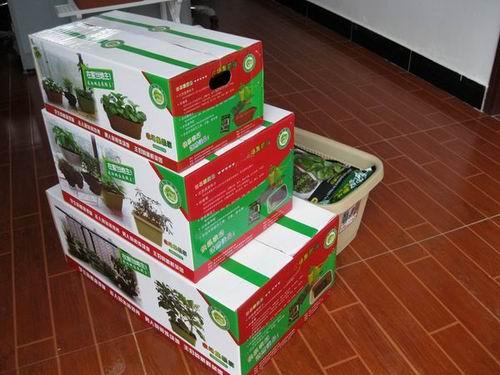 供应阳台种菜套餐农场集装箱 种植箱营养土种子工具有机肥种植手册
