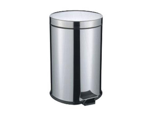 供应YLQP034不锈钢脚踏垃圾桶（圆形）/YLQP034不锈钢脚踏