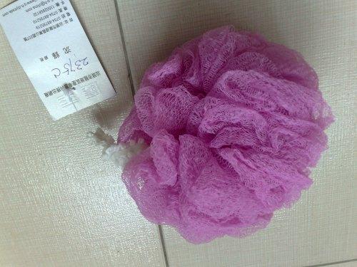 供应褶皱型沐浴球 塑料沐浴球专业生产厂家供沐浴网
