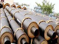 供应钢套钢直埋保温钢管，沧州蒸汽保温钢管厂