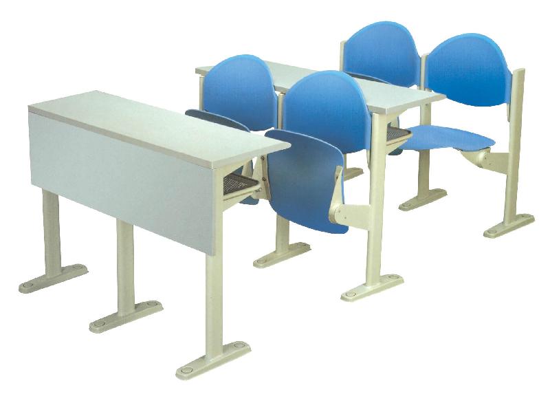 供应广东富美座椅生产出厂价格塑料课桌排椅