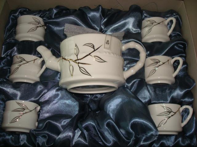 供应陶瓷描金茶具价格，陶瓷描金茶具批发图片