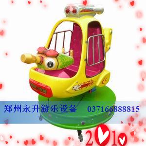供应新款儿童升降小飞机郑州永升玩具厂 儿童旋转升降小飞机