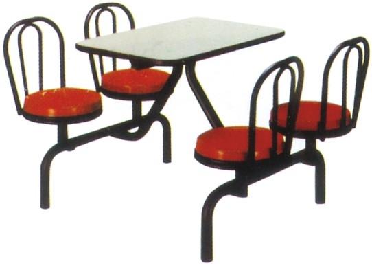 供应快餐桌椅，曲木餐桌椅，连体快餐桌椅，连体餐桌椅图片A52