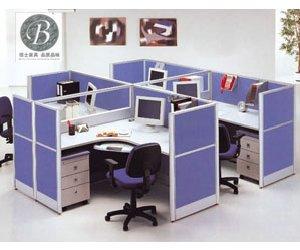 板式办公家具之屏风办公桌4068批发
