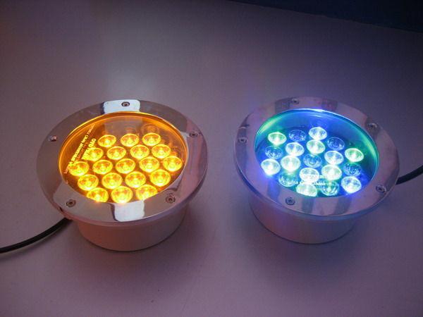 供应5W双重防水LED地埋灯 LED埋地厂家 水下地埋灯价格