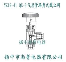 气动管路用QE3型角式截止阀批发