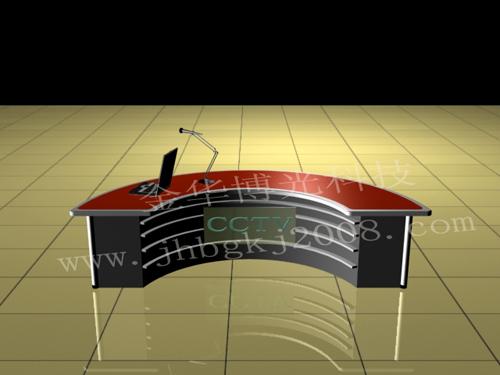 供应演播台演播工作台广播桌