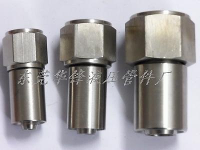 供应深圳1/4-1寸规格美制不锈钢接头