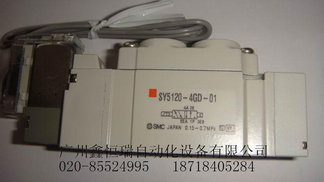 供应SY5140-4DD/日本SMC电磁阀SY系列现货SY514