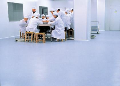 供应实验室制药厂PVC地板/塑胶地板/同质透心地板/石塑地板