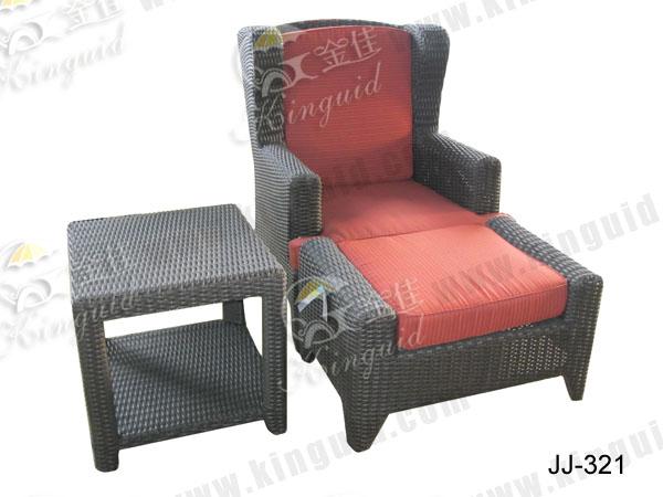 供应仿藤桌椅：JJ-321T/C/休闲户外桌椅/休闲躺椅/藤艺家具