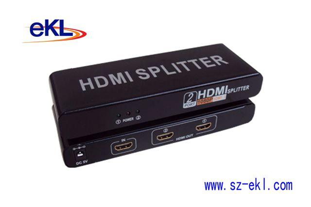 教学培训用HDMI一分2高清分配批发