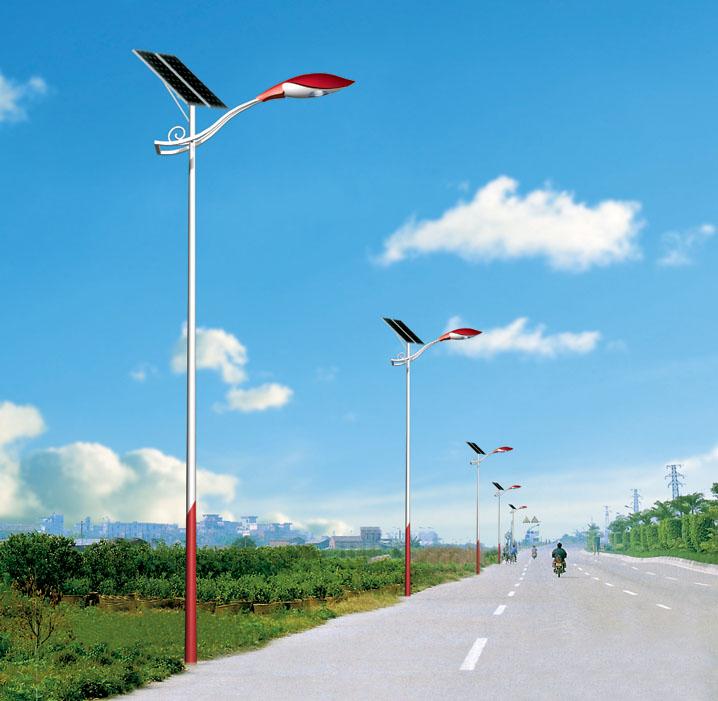 供应新农村建设改造LED路灯20W6米，湖南新农村太阳能路灯