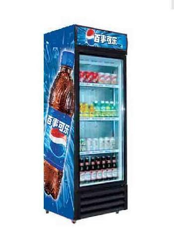 供应深圳单门百事可乐展示冷柜供应商
