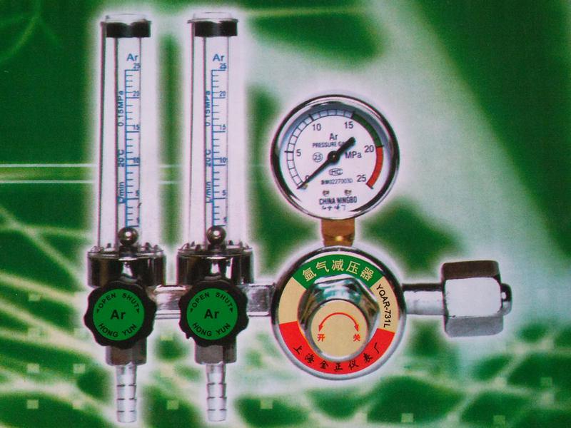 供应双管氩气表价格双流量氩气表氩气减压器价格氩气表氩气瓶氩气减压