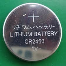 厂家供应CR2450大容量纽扣电池