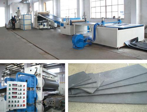 青岛泰德塑料机械有限公司专业生产塑料建筑模板生产设备机器机械机组