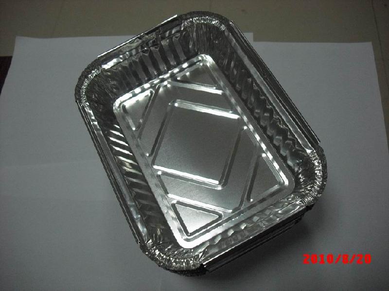 【厂家直销】外卖铝箔快餐盒/铝箔打包饭盒