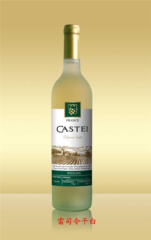 供应卡斯特雷司令干白葡萄酒图片