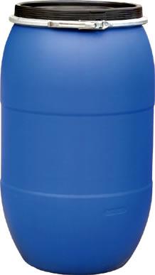 供应125L抱箍桶150升塑料桶160L法兰桶生产厂家