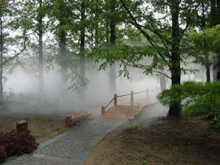 供应园林景观雾景工程喷雾降温工程