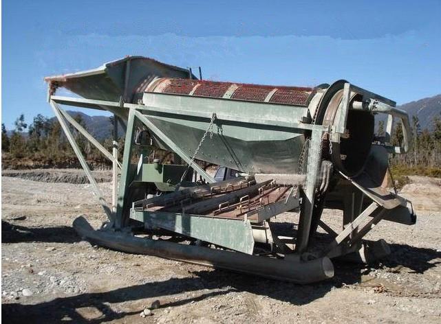 供应沙金洗选设备陆地砂金淘洗生产线挖沙洗金船