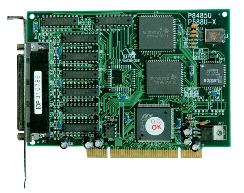 呼和浩特PCI串口卡P5888U，4个RS485串口卡，三合一卡