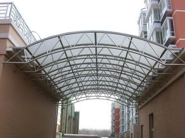 供应金华钢结构钢架雨棚